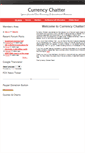 Mobile Screenshot of currencychatter.com